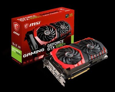 Лот: 10980618. Фото: 1. Видеокарта GTX1080Ti 11Gb MSI... Видеокарты