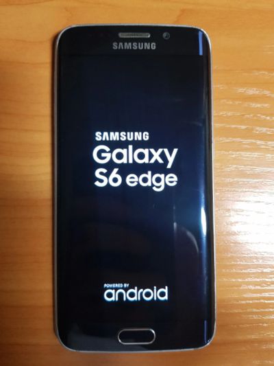 Лот: 12729523. Фото: 1. Samsung Galaxy S6 Edge (синий... Смартфоны