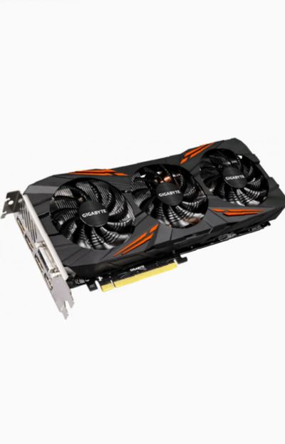 Лот: 17882114. Фото: 1. Видеокарта gigabyte 1070 g1 gaming... Видеокарты