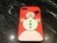 Лот: 4280303. Фото: 1. Iphone 4s Christmas Snowman Gear... Чехлы, бамперы