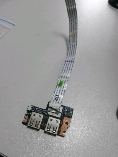 Лот: 11603401. Фото: 1. Плата USB NEW70 LS-5891P для ноутбука... Платы расширения, контроллеры, доп. порты
