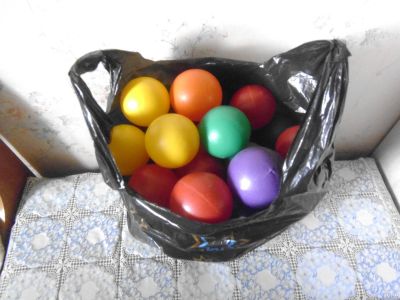 Лот: 18235290. Фото: 1. Мячики (или шарики) пластиковые... Развивающие