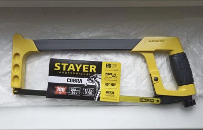 Лот: 19615464. Фото: 1. Ножовка по металлу Stayer Cobra... Ручной инструмент