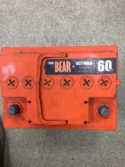 Лот: 14701908. Фото: 1. Аккумулятор Top Bear 60 а/ч. Аккумуляторы