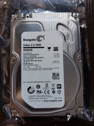 Лот: 20945212. Фото: 1. Жёсткий диск 3Тб 3000 Гб. Жёсткие диски (HDD)