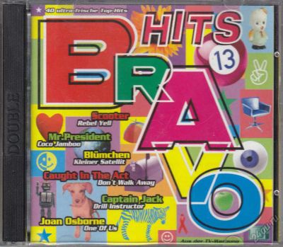 Лот: 5966622. Фото: 1. BRAVO HITS 13, 1996, 2CD. Аудиозаписи