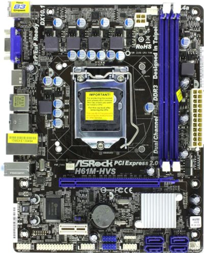 Лот: 14549155. Фото: 1. Хорошая плата под LGA 1155: ASRock... Материнские платы