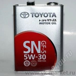 Лот: 1838032. Фото: 1. масло моторное toyota sn 5w30... Масла, жидкости