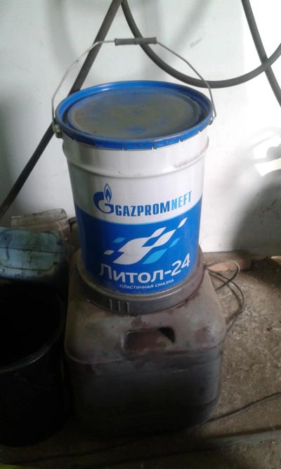 Лот: 8144660. Фото: 1. Смазка Литол-24 (Газпромнефть... Масла, жидкости