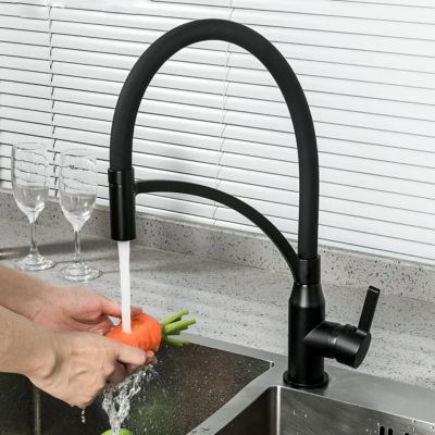 Лот: 24211804. Фото: 1. Смеситель для кухни, Frap, гибкий... Смесители