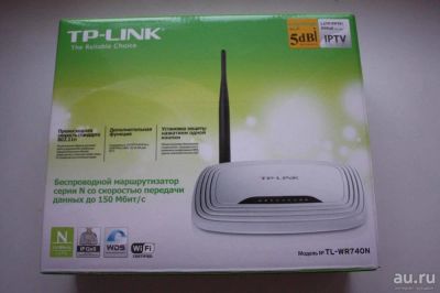 Лот: 9743119. Фото: 1. Роутер (tp-link tl-wr740n). Маршрутизаторы (роутеры)