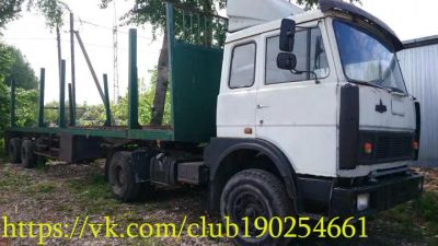 Лот: 25373483. Фото: 1. МАЗ 54323 И ПП ПЛ2212. Прицепы, полуприцепы