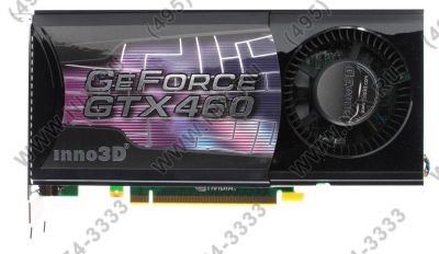 Лот: 8657033. Фото: 1. Видеокарта Inno3d 460 GTX 1GB. Видеокарты
