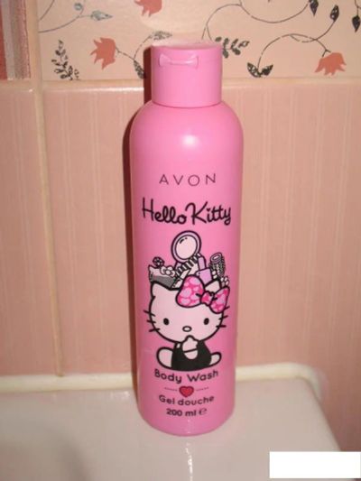 Лот: 4545992. Фото: 1. Детский гель для душа Hello Kitty... Детская гигиена
