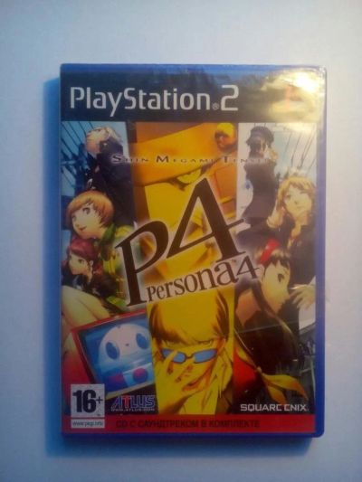 Лот: 10188728. Фото: 1. Диск для Ps2 "Persona 4" Продажа... Игры для консолей