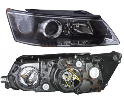 Лот: 7383539. Фото: 1. Фара Hyundai Sonata V ( ) (2004... Оптика и освещение