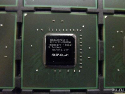 Лот: 16844436. Фото: 1. Видеочип BGA Nvidia GeForce N13P-GL-A1... Микросхемы