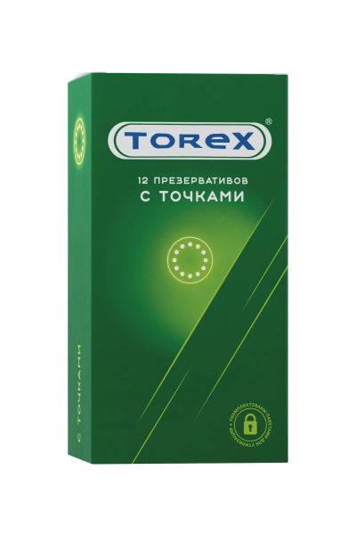 Лот: 24254115. Фото: 1. Презервативы точечные Torex №12. Презервативы