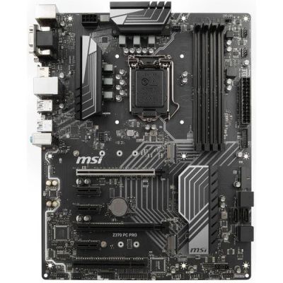 Лот: 11718248. Фото: 1. Материнская плата MB MSI Z370... Материнские платы