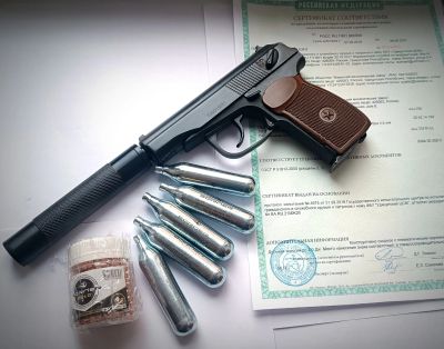 Лот: 21540765. Фото: 1. Пневматический пистолет МР-654К... Пневматическое оружие