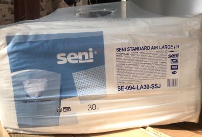 Лот: 25108379. Фото: 1. Подгузники Seni. Реабилитация, уход за больными