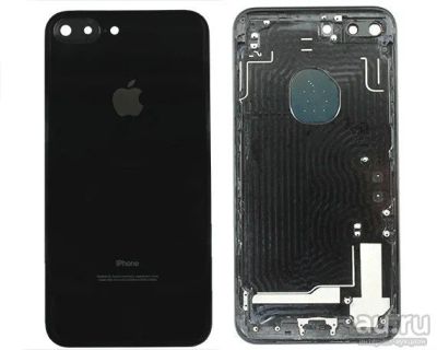 Лот: 13541861. Фото: 1. Корпус iPhone 7 Plus Черный Оникс... Корпуса, клавиатуры, кнопки