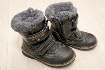 Лот: 10614165. Фото: 1. Сапоги зима мальчик 30. Сапоги