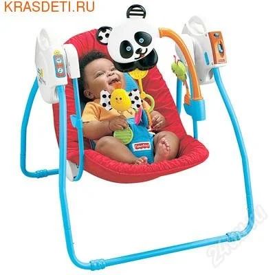 Лот: 2033373. Фото: 1. Качели Fisher-Price с сенсорным... Ходунки, прыгунки, качели