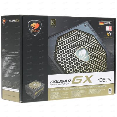 Лот: 17193416. Фото: 1. Новый Блок питания Cougar GX 1050W... Корпуса, блоки питания