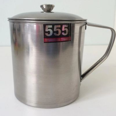 Лот: 5497132. Фото: 1. Кружка 1500 мл с крышкой нерж... Кружки, стаканы, бокалы