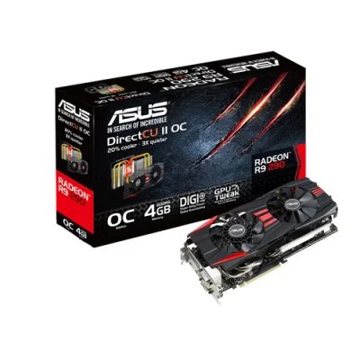 Лот: 9011809. Фото: 1. Обмен на Asus r9 290 directcu... Видеокарты