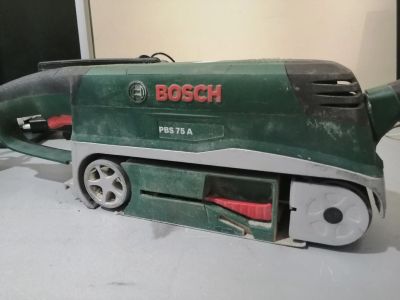 Лот: 15334217. Фото: 1. Ленточная шлифмашина Bosch PBS... Электроинструмент