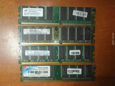 Лот: 18224444. Фото: 1. оперативная память ddr 400 1 gb. Оперативная память