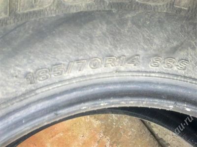 Лот: 587794. Фото: 1. bridgestone 185/70 r14 лето дешево. Шины