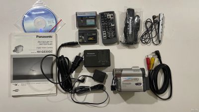 Лот: 17977663. Фото: 1. Видеокамера Panasonic NV-GS33... Видеокамеры
