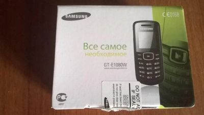 Лот: 6843617. Фото: 1. samsung gt e1080w. Кнопочные мобильные телефоны