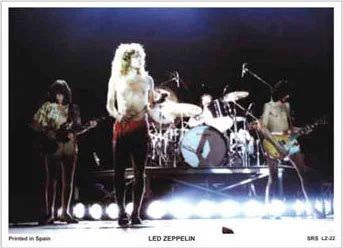 Лот: 10612718. Фото: 1. Led Zeppelin коллекционная карточка... Наклейки, фантики, вкладыши