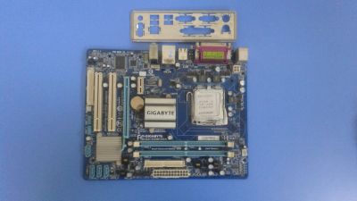 Лот: 12026818. Фото: 1. Материнская плата Gigabyte GA-G41M-ES2L... Материнские платы