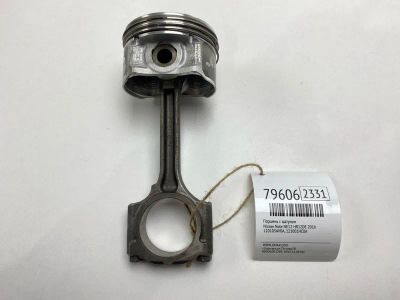 Лот: 21293690. Фото: 1. Поршень с шатуном Nissan Note... Двигатель и элементы двигателя