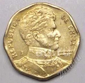 Лот: 18845443. Фото: 1. Чили. 5 песо 1998г. (1-2). Америка