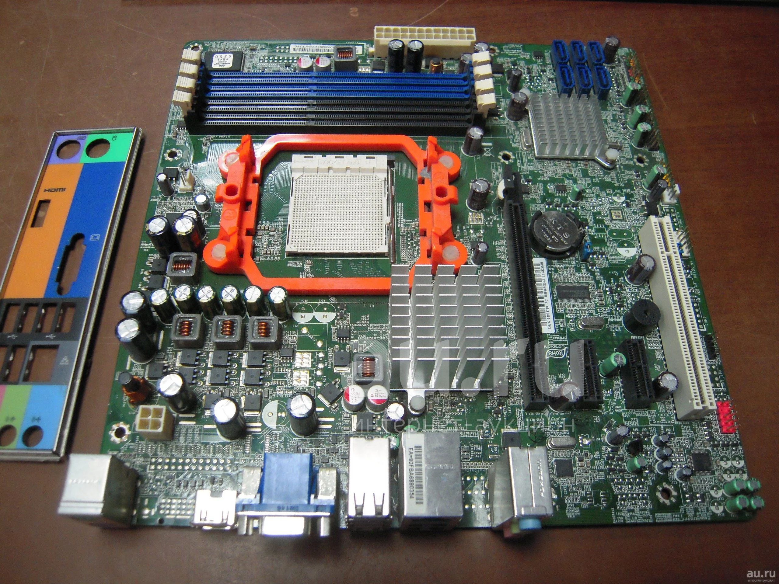 Материнская плата Acer RS880M05A1-1.0-6KSMH AM3, mATX, 4 слота DDR3 ...