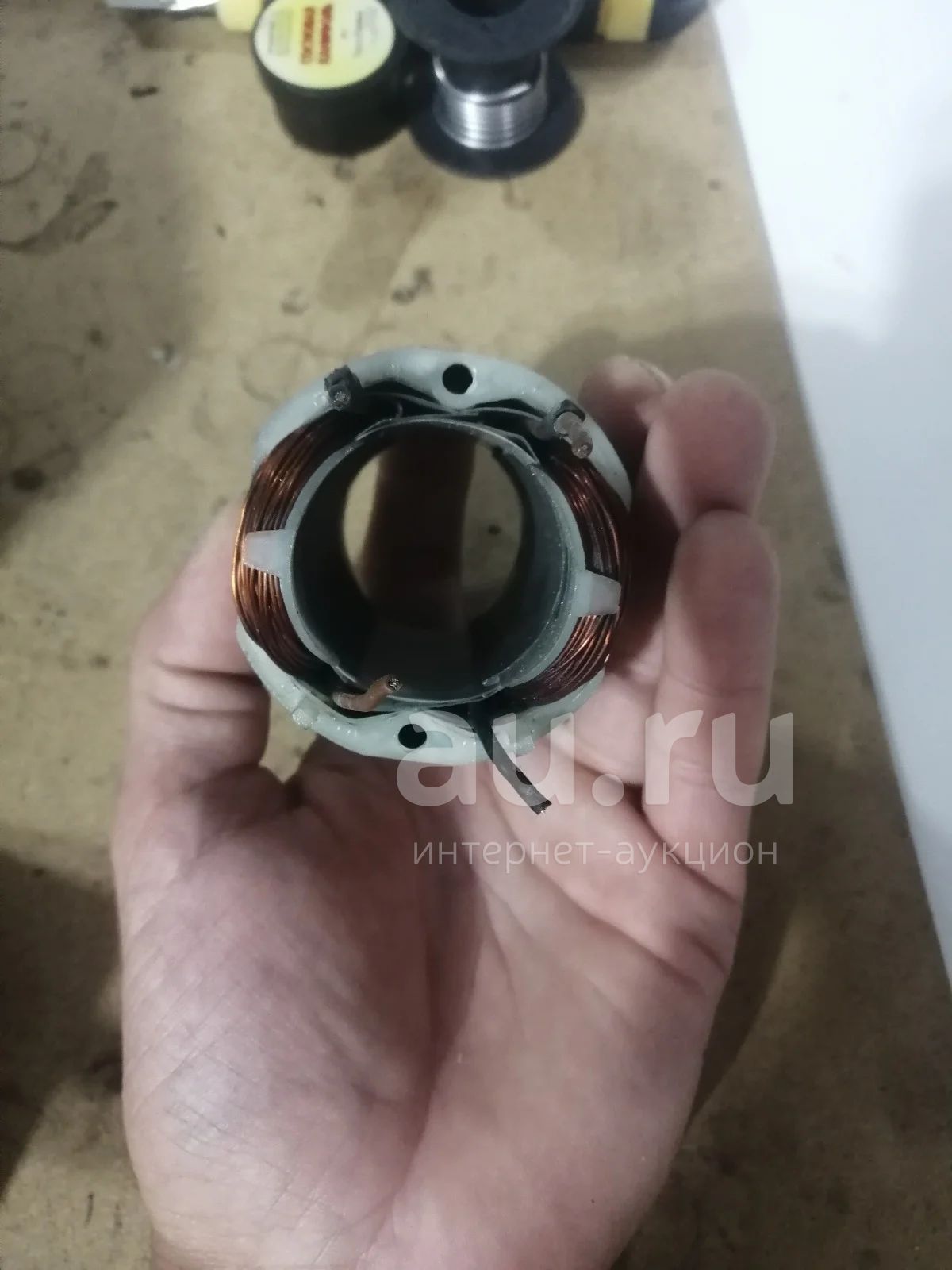 Статор болгарки Интерскол Ушм-125/1100Э — купить в Красноярске ...