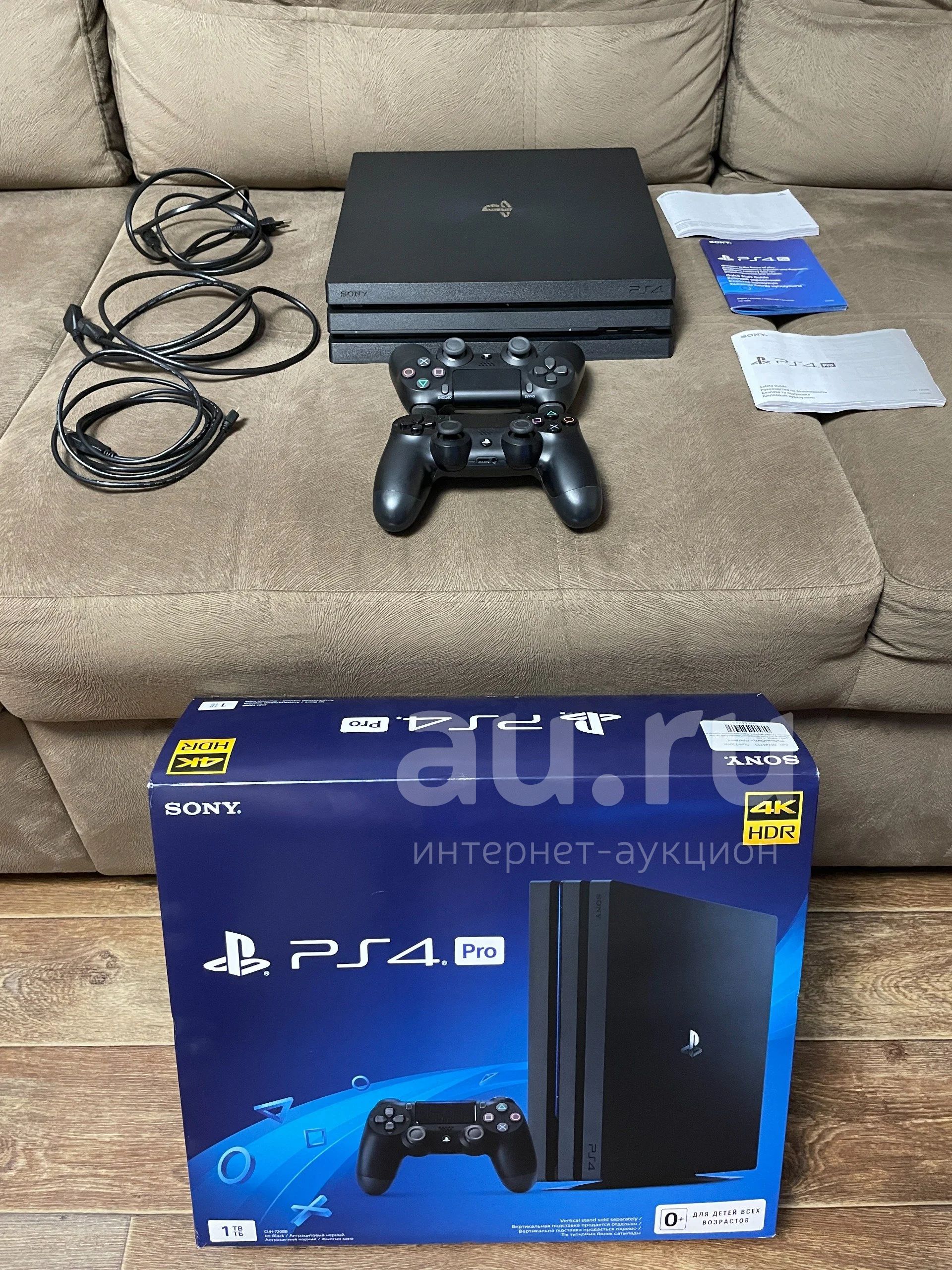 Sony PlayStation 4 Pro 1Tb (CUH-7208B) PS4 Pro Полный комплект + 2 ...