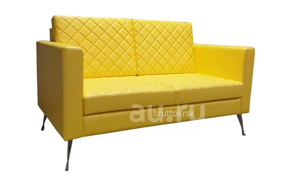 Диван офисный Классик yellow — купить в Красноярске. Состояние: Новое ...