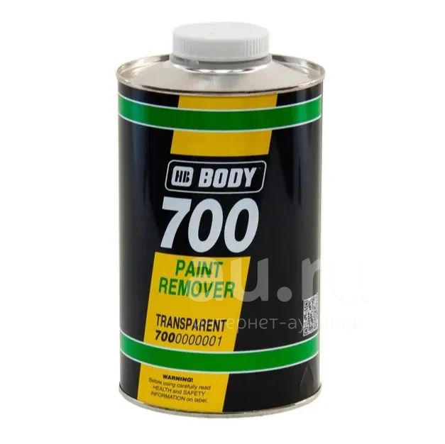 Смывка старой краски Body 700 Paint Remover 1 литр - 1000мл — купить в ...