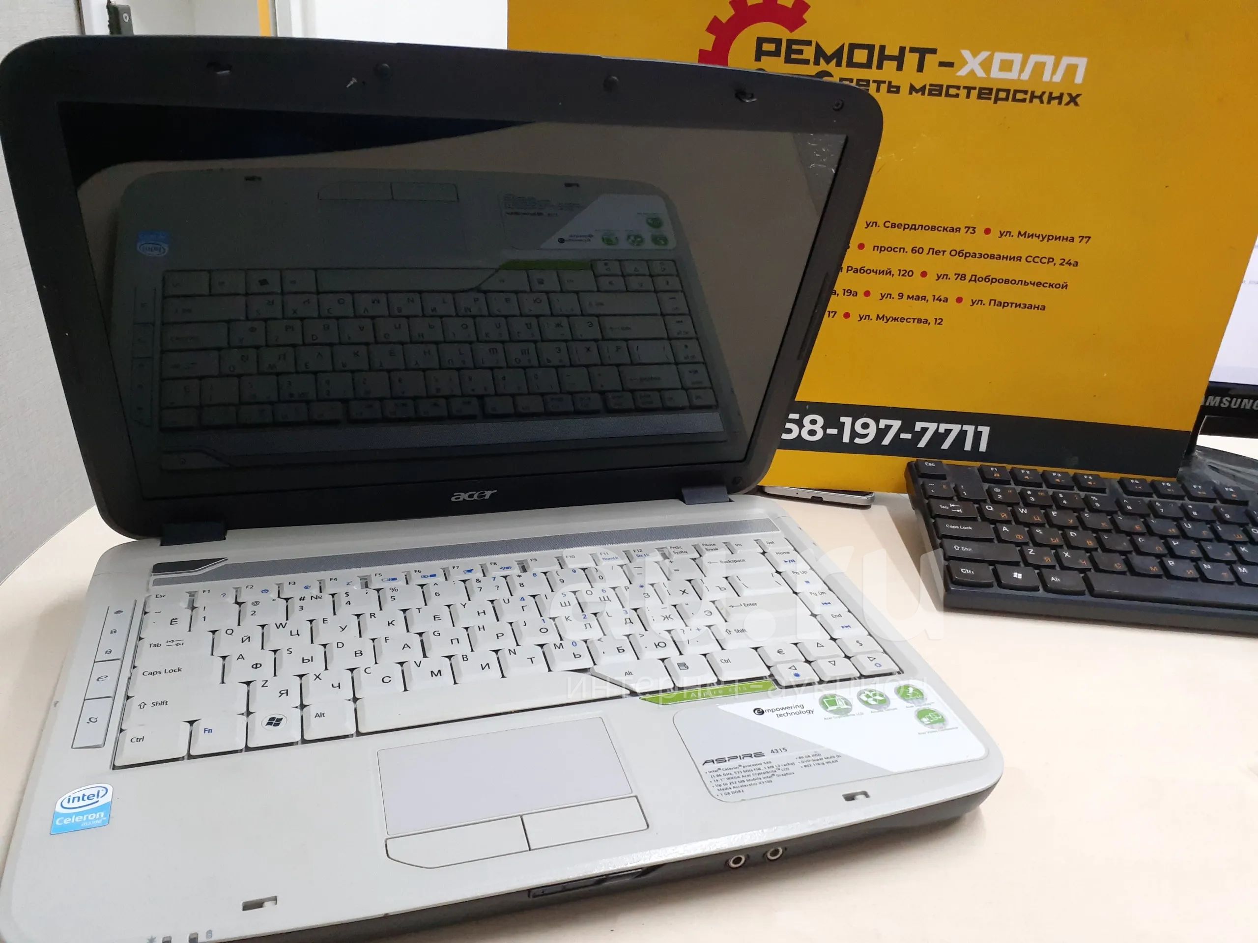 Ноутбук Acer Aspire 4315 series — купить в Красноярске. Состояние ...