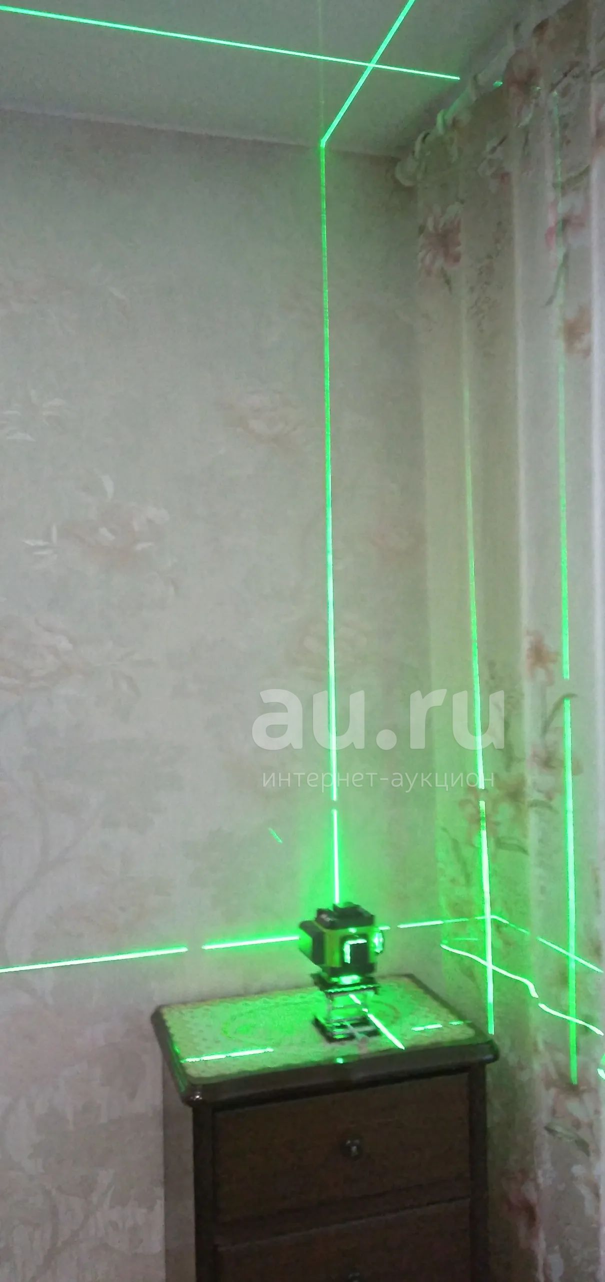 Лазерный уровень нивелир Сlubiona 3D 12 линий на 360 градусов зеленого ...