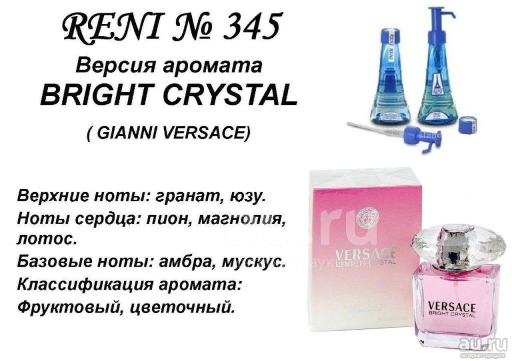 345 рени духи название и фото