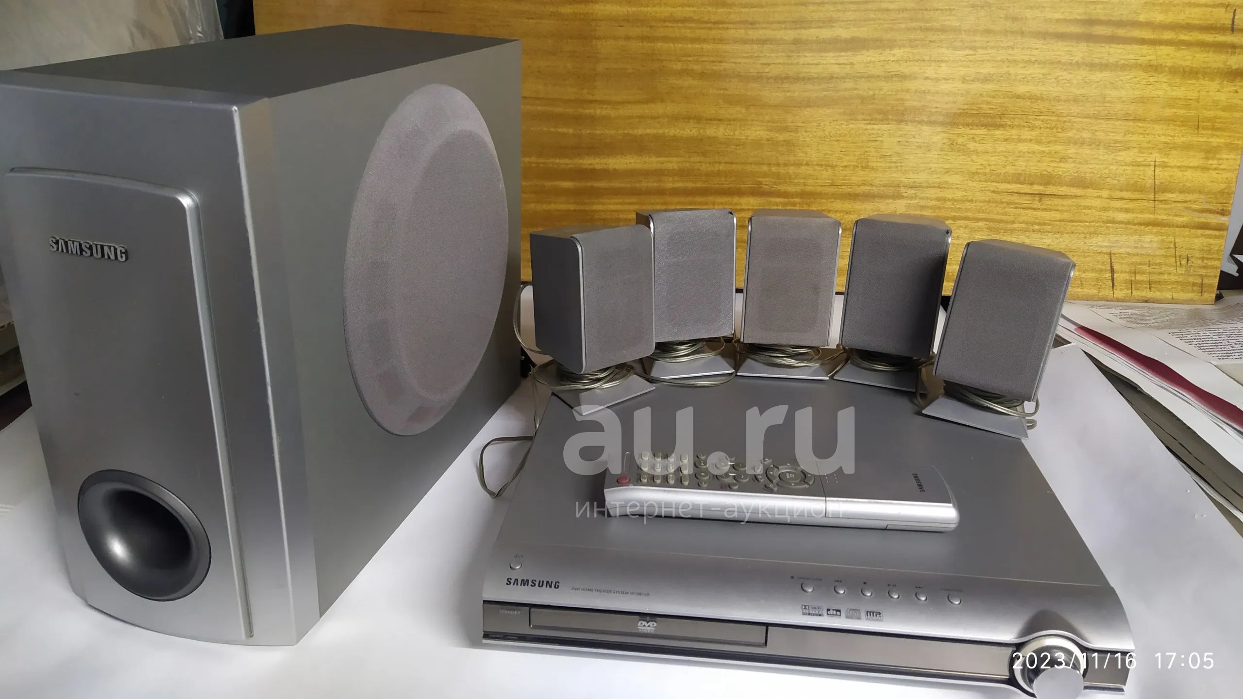 DVD - домашний кинотеатр Samsung — купить в Красноярске. Состояние: Б/у ...
