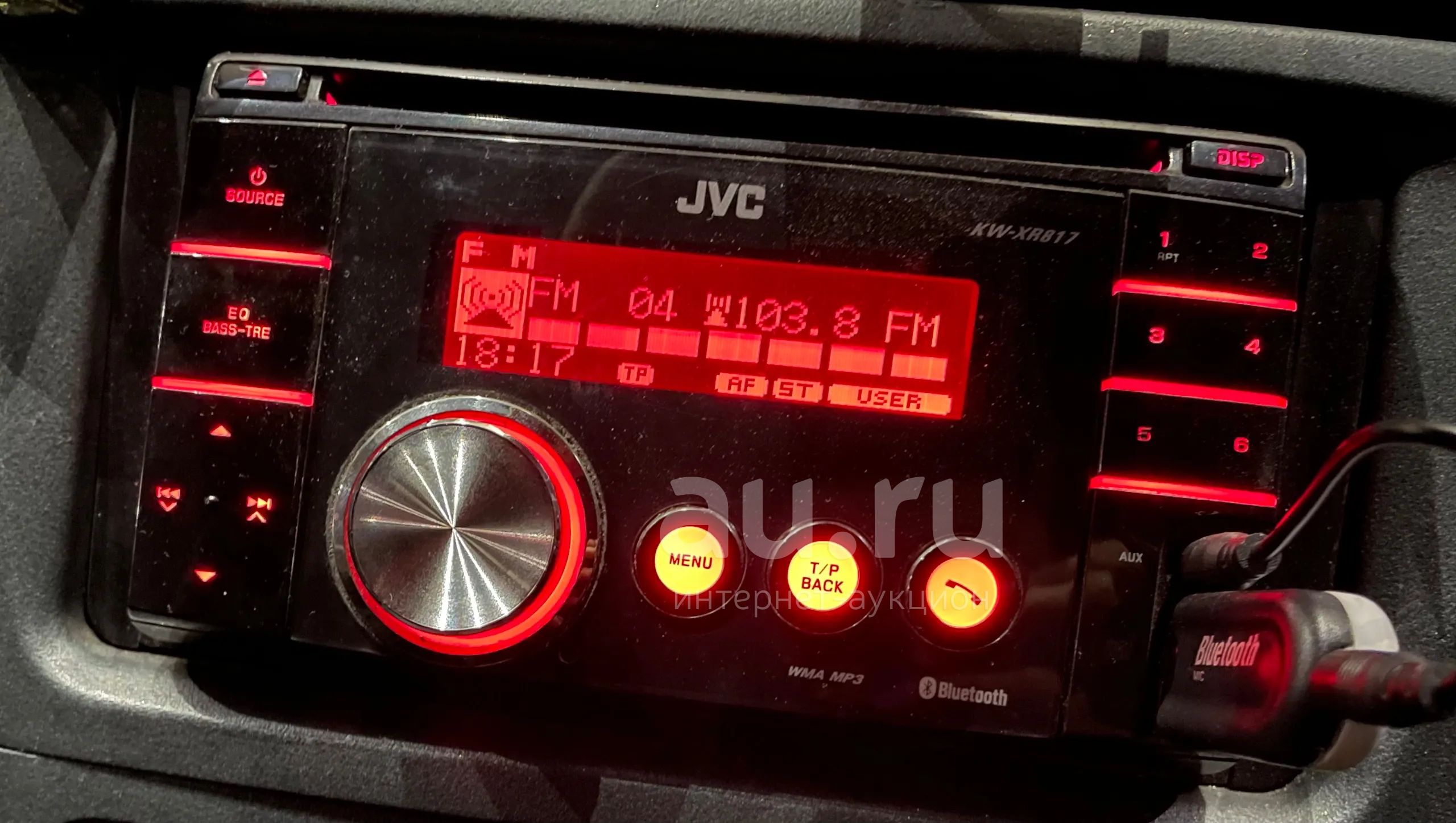 Магнитола JVC 2din — купить в Красноярске. Состояние: Б/у (полностью ...